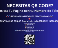 Publica Tus Avisos con QR CODE
